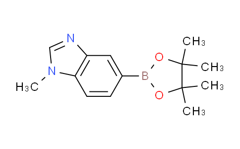 SL10963 | 1107627-02-0 | 1-甲基-1H-苯并咪唑-5-硼酸那醇酯