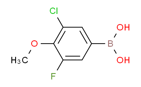 SL10994 | 1451392-04-3 | 3-Chloro-5-fluoro-4-methoxyphenylboronic acid