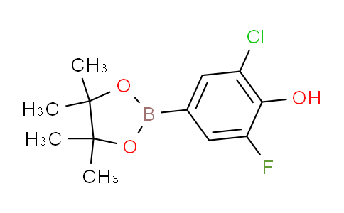 SL11041 | 1356953-67-7 | 2-Chloro-6-fluoro-4-(4,4,5,5-tetramethyl-1,3,2-dioxaborolan-2-yl)phenol