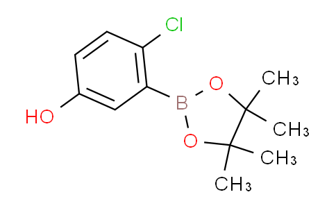 SL11079 | 948592-54-9 | 4-氯-3-(4,4,5,5-四甲基-1,3,2-二氧硼杂环戊烷-2-基)苯酚