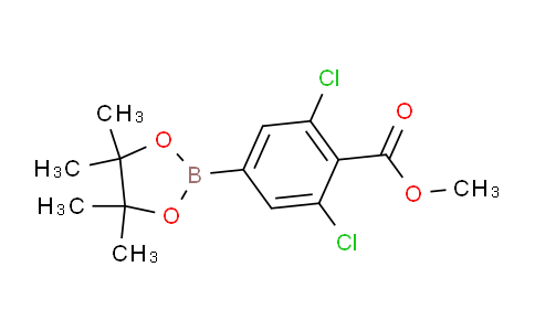 SL11083 | 1321613-04-0 | methyl 2,6-dichloro-4-(4,4,5,5-tetramethyl-1,3,2-dioxaborolan-2-yl)benzoate