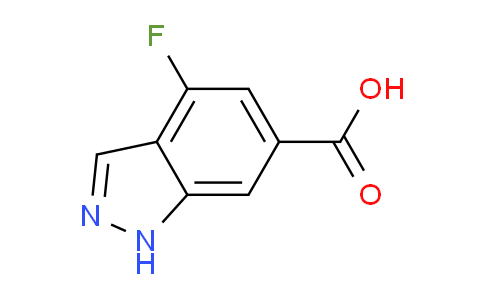 SL11086 | 447-44-9 | 4-FLUORO-6-(1H)INDAZOLE CARBOXYLIC ACID