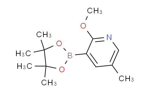 SL11106 | 1083168-84-6 | 2-methoxy-5-methyl-3-(4,4,5,5-tetramethyl-1,3,2-dioxaborolan-2-yl)pyridine