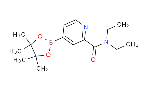 SL11116 | 1425334-52-6 | N,N-diethyl-4-(4,4,5,5-tetramethyl-1,3,2-dioxaborolan-2-yl)picolinamide