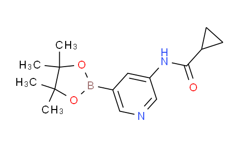 SL11247 | 1201644-35-0 | 环丙酰胺,N-[5-(4,4,5,5-四甲基-1,3,2-二氧杂环戊硼烷-2-基)-3-吡啶基]-
