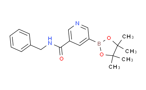 SL11248 | 625470-38-4 | 3-吡啶甲酰胺,N-(苯基甲基)-5-(4,4,5,5-四甲基-1,3,2-二氧杂环戊硼烷-2-基)-