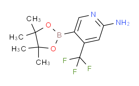 SL11249 | 944401-57-4 | 2-氨基-4-三氟甲基-5-吡啶硼酸哪醇酯
