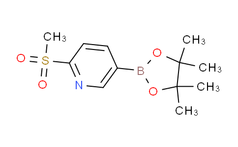 SL11267 | 1052138-94-9 | 6-(甲基磺酰基)吡啶-3-硼酸频那醇酯