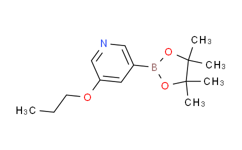 SL11277 | 1375301-82-8 | 3-propoxy-5-(4,4,5,5-tetramethyl-1,3,2-dioxaborolan-2-yl)pyridine