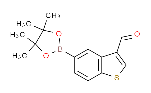 SL11332 | 1008361-79-2 | 5-(4,4,5,5-tetramethyl-1,3,2-dioxaborolan-2-yl)benzo[b]thiophene-3-carbaldehyde