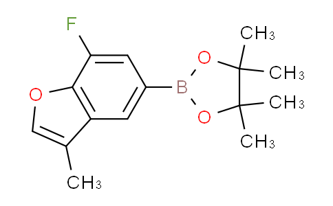 SL11341 | 1404110-10-6 | 2-(7-fluoro-3-methylbenzofuran-5-yl)-4,4,5,5-tetramethyl-1,3,2-dioxaborolane