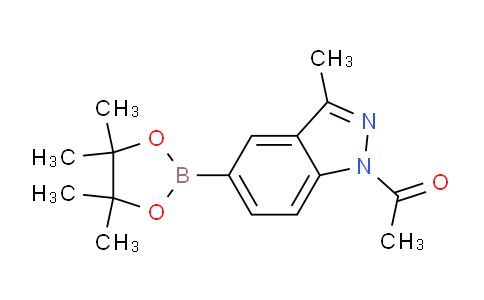 SL11345 | 1158680-97-7 | 1-(3-methyl-5-(4,4,5,5-tetramethyl-1,3,2-dioxaborolan-2-yl)-1H-indazol-1-yl)ethanone