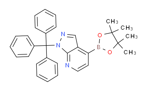 SL11351 | 1160502-13-5 | 4-(4,4,5,5-tetramethyl-1,3,2-dioxaborolan-2-yl)-1-trityl-1H-pyrazolo[3,4-b]pyridine