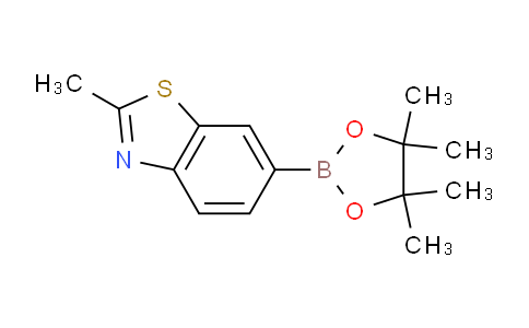 SL11361 | 837392-69-5 | 2-methyl-6-(4,4,5,5-tetramethyl-1,3,2-dioxaborolan-2-yl)benzo[d]thiazole