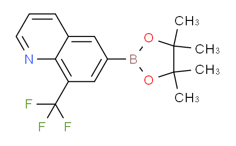 SL11367 | 1072951-47-3 | 6-(4,4,5,5-tetramethyl-1,3,2-dioxaborolan-2-yl)-8-(trifluoromethyl)quinoline