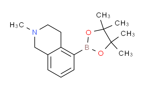 SL11370 | 1251584-32-3 | 2-methyl-5-(4,4,5,5-tetramethyl-1,3,2-dioxaborolan-2-yl)-1,2,3,4-tetrahydroisoquinoline