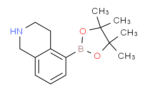 SL11379 | 1454668-12-2 | 5-(4,4,5,5-tetramethyl-1,3,2-dioxaborolan-2-yl)-1,2,3,4-tetrahydroisoquinoline