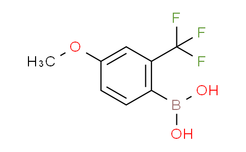 4-Methoxy-2-(trifluoromethyl)phenylboronic acid | CAS No. 313546-16-6