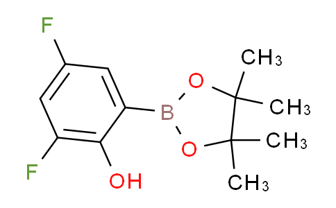 SL11424 | 1451391-16-4 | 2,4-difluoro-6-(4,4,5,5-tetramethyl-1,3,2-dioxaborolan-2-yl)phenol