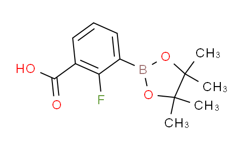 SL11443 | 1373168-89-8 | 2-fluoro-3-(4,4,5,5-tetramethyl-1,3,2-dioxaborolan-2-yl)benzoic acid