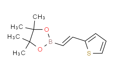 SL11517 | 161395-82-0 | (E)-4,4,5,5-tetramethyl-2-(2-(thiophen-2-yl)vinyl)-1,3,2-dioxaborolane