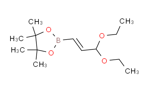 3,3-二乙氧基-1-丙烯基硼酸频哪醇醚(E)+(Z) | CAS No. 153737-25-8