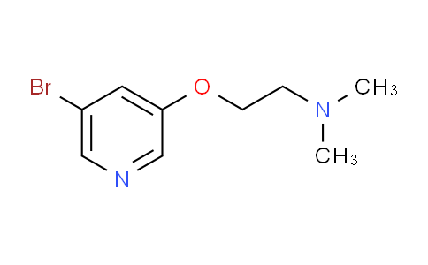 SL11645 | 497948-85-3 | 2-((5-bromopyridin-3-yl)oxy)-N,N-dimethylethanamine