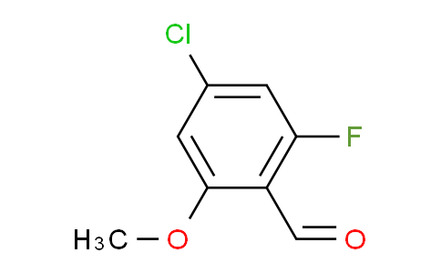 SL11663 | 1158916-85-8 | 4-chloro-2-fluoro-6-methoxybenzaldehyde