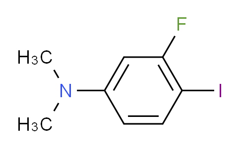 SL11672 | 1369776-87-3 | 3-氟-4-碘-N,N-二甲基苯胺
