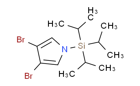 SL11722 | 93362-54-0 | N-(三异丙基甲硅烷基)-3,4-二溴吡咯