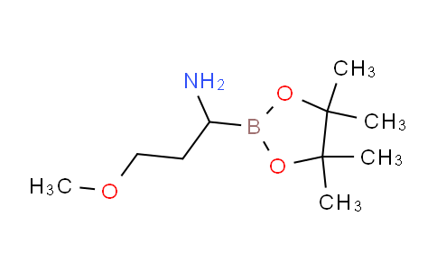 SL12279 | 1073588-95-0 | 3-methoxy-1-(4,4,5,5-tetramethyl-1,3,2-dioxaborolan-2-yl)propan-1-amine