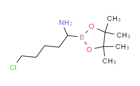 SL12294 | 791043-37-3 | 5-chloro-1-(4,4,5,5-tetramethyl-1,3,2-dioxaborolan-2-yl)pentan-1-amine