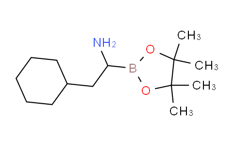 SL12298 | 123706-49-0 | 2-cyclohexyl-1-(4,4,5,5-tetramethyl-1,3,2-dioxaborolan-2-yl)ethanamine