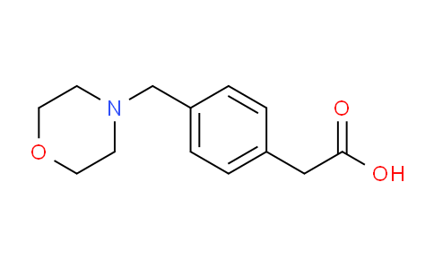 4-(4-MORPHOLINYLMETHYL)-BENZENEACETIC ACID | CAS No. 521313-48-4