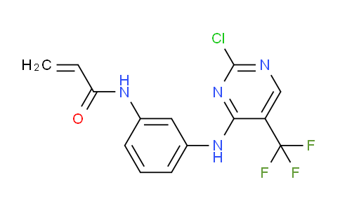 SL12524 | 1374507-25-1 | N-(3-((2-氯-5-(三氟甲基)嘧啶-4-基)氨基)苯基)丙烯酰胺
