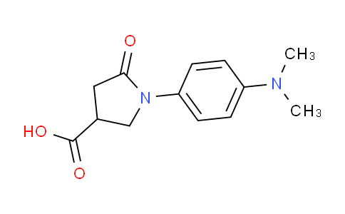 SL12537 | 346644-26-6 | 1-(4-(二甲基氨基)苯基)-5-氧代吡咯烷-3-羧酸
