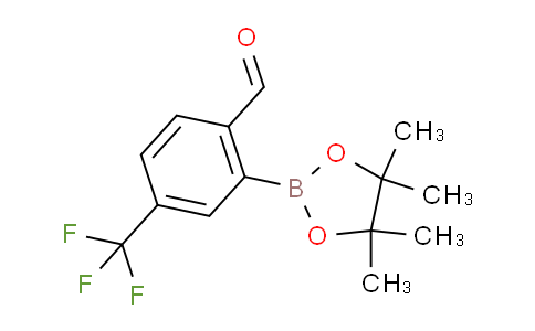 SL12556 | 1416721-24-8 | 2-(4,4,5,5-tetramethyl-1,3,2-dioxaborolan-2-yl)-4-(trifluoromethyl)benzaldehyde