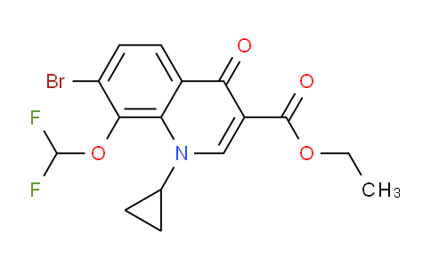 SL12568 | 194805-07-7 | 7-溴-1-环丙基-8-二氟甲氧基-1,4-二氢-4-氧代喹啉-3-羧酸乙酯