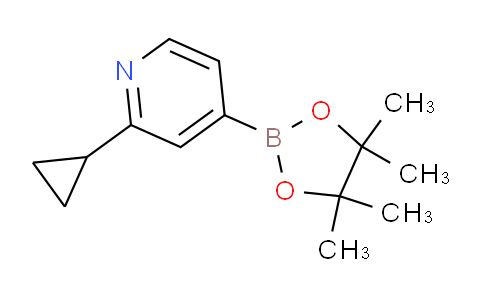 SL12701 | 1321518-37-9 | 2-cyclopropyl-4-(4,4,5,5-tetramethyl-1,3,2-dioxaborolan-2-yl)pyridine