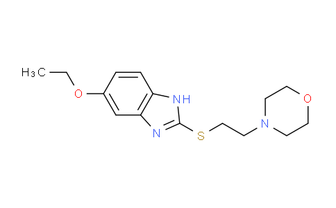 4-(2-(5-ETHOXY-1H-BENZO[D]IMIDAZOL-2-YLTHIO)ETHYL)MORPHOLINE | CAS No. 173352-21-1