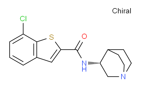 SL12805 | 550999-74-1 | (R)-7-氯-N-(奎宁环-3-基)苯并[B]噻吩-2-甲酰胺盐酸盐