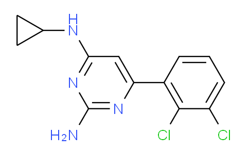 SL12892 | 1609960-31-7 | N4-cyclopropyl-6-(2,3-dichlorophenyl)pyrimidine-2,4-diamine