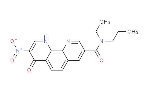 SL12899 | 223666-07-7 | N-乙基-7,10-二氢-8-硝基-7-氧代-N-乙基-1,10-菲罗啉-3-甲酰胺