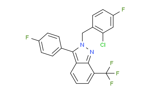 SL12906 | 875787-07-8 | 2-[(2-氯-4-氟苯基)甲基]-3-(4-氟苯基)-7-(三氟甲基)-2H-吲唑