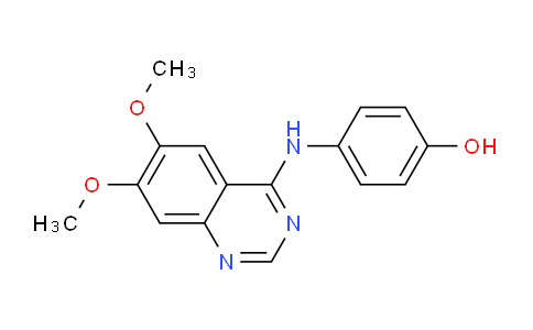 SL12912 | 202475-60-3 | 4-(4'-羟基苯基)氨基-6,7-二甲氧基喹唑啉