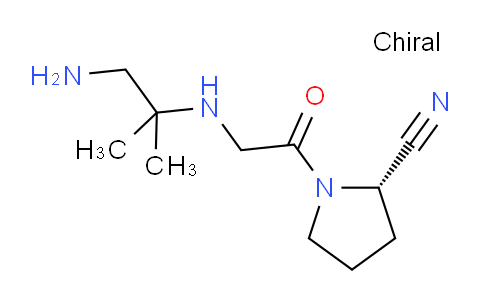 SL12931 | 739364-93-3 | (S)-1-(2-((1-amino-2-methylpropan-2-yl)amino)acetyl)pyrrolidine-2-carbonitrile