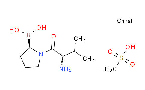 SL12948 | 150080-09-4 | [(2R)-1-[(2S)-2-氨基-3-甲基丁酰基]吡咯烷-2-基]硼酸甲磺酸盐