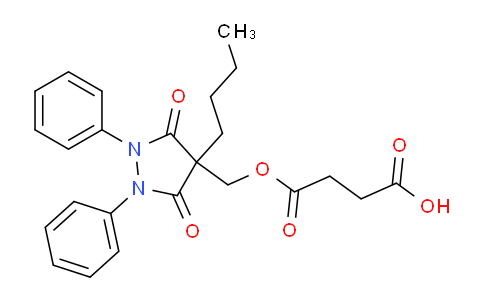 SL12971 | 27470-51-5 | 4-((4-butyl-3,5-dioxo-1,2-diphenylpyrazolidin-4-yl)methoxy)-4-oxobutanoic acid