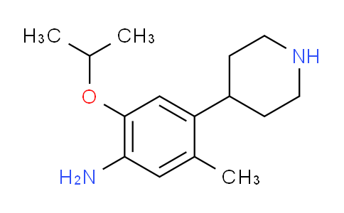 SL13008 | 1035230-24-0 | 2-isopropoxy-5-methyl-4-(piperidin-4-yl)aniline