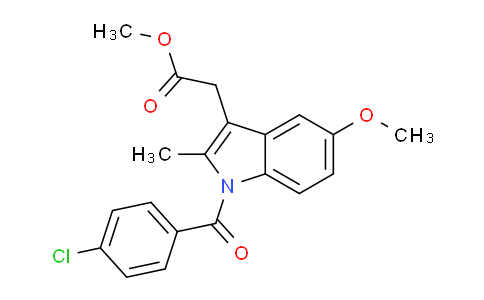 SL13026 | 1601-18-9 | 1-(4-氯苯甲酰基)-5-甲氧基-2-甲基-1H-吲哚-3-乙酸甲酯